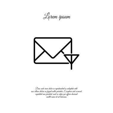 e-posta simgesi tasarım.