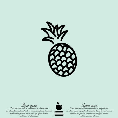 Ananas Web satırı simgesi