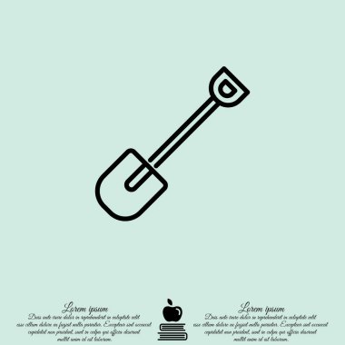 Kürek web satırı simgesi