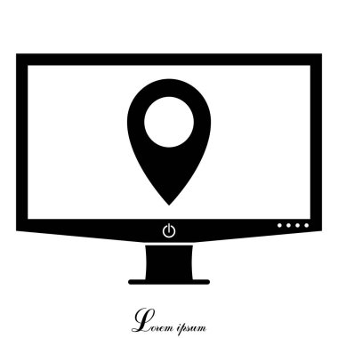 harita işaretçi simgesi