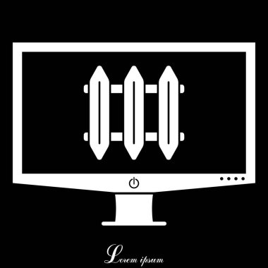 Radyatör web simgesi
