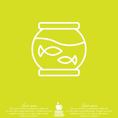 Akvaryum web satırı simgesi