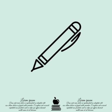 kalem satırı simgesi