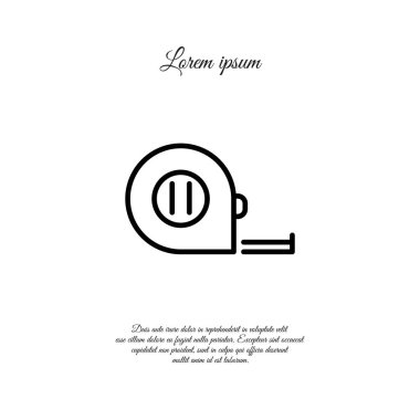 Mezura web satırı simgesi