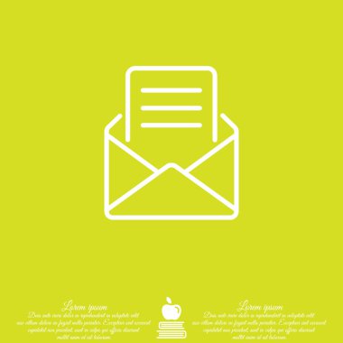 e-posta simgesi tasarım.