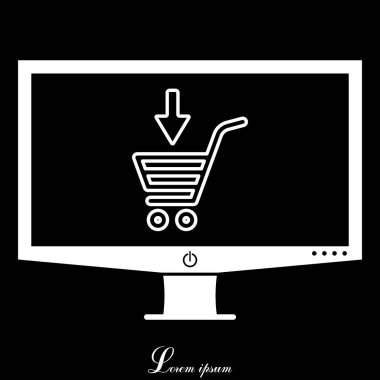 Alışveriş arabası simgesi