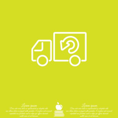 Web simgesi. Teslimat