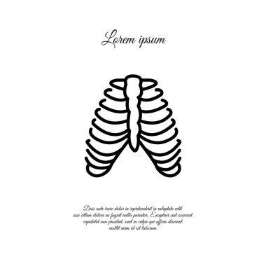 insan kaburgaları simgesi