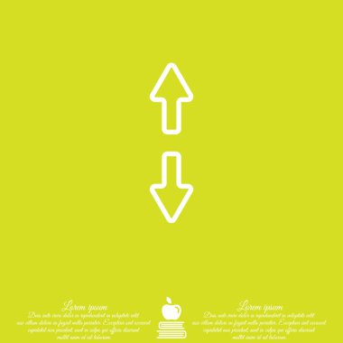 Yukarı ve aşağı okları