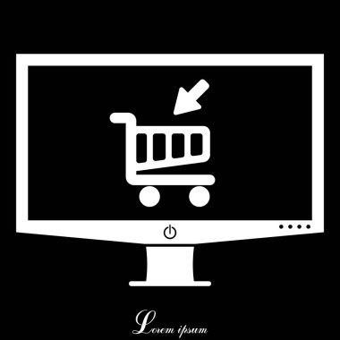 Alışveriş arabası simgesi