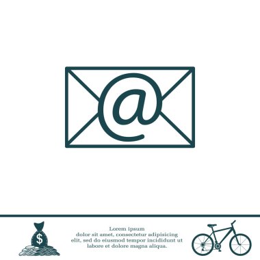 e-posta simgesi tasarım.