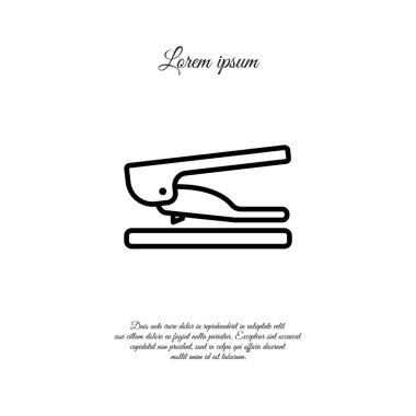 Delik Zımba simgesi