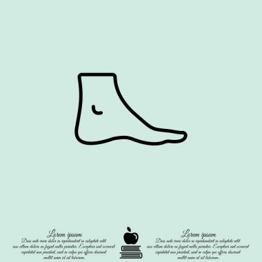 Ayak satırı simgesi 