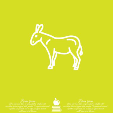 Eşek web satırı simgesi