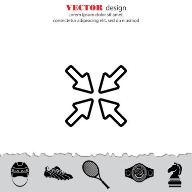 dört üst üste gelen ok simgesi