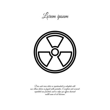 Radyasyon tehlikesi simgesi