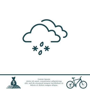 kar ve yağmur bulutu