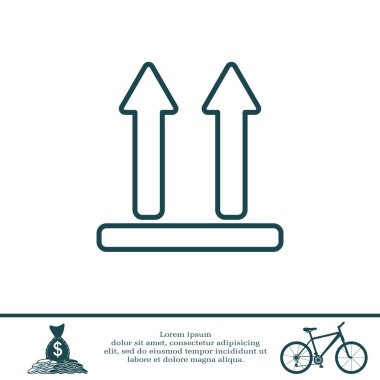 Yan yukarı işareti