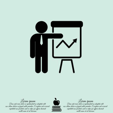 Web satırı simgesi. İş