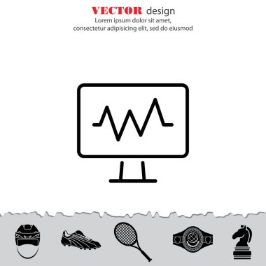 Nabız izleme web satırı simgesi