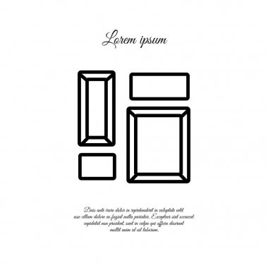  fotoğraf çerçeveleri web simgesi