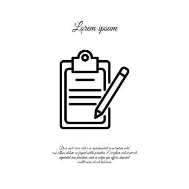 Denetim listesi web simgesi