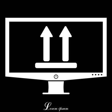 oklar tarafı yukarı işareti