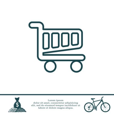Alışveriş arabası simgesi