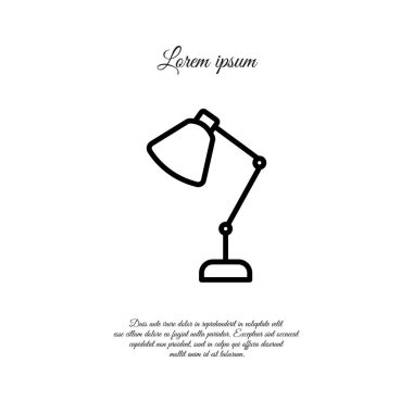 Web satırı simgesi. Lamba