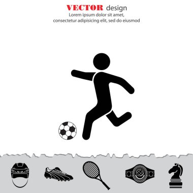 Futbol oyuncu simgesi