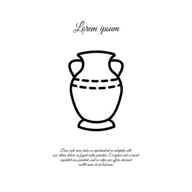 Vazo Web satırı simgesi