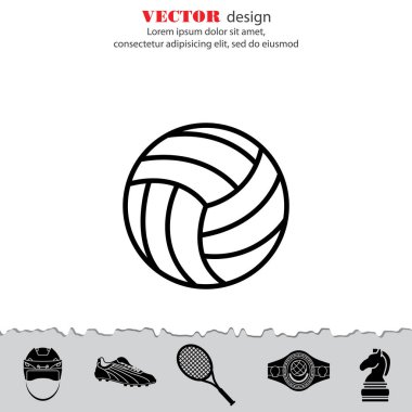 Voleybol topu simgesini