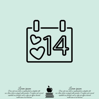 Sevgililer günü tarihi ile takvim