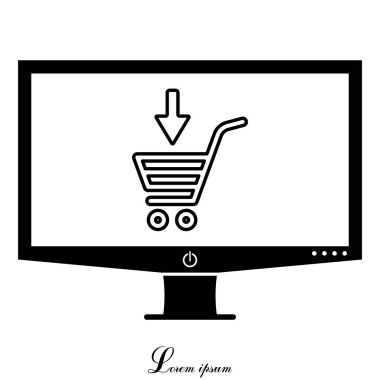 Alışveriş arabası simgesi