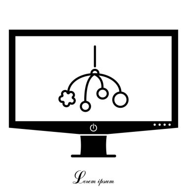 Tasarım bebek simgesinin.