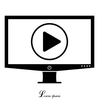 düğme web simgesi oynamak