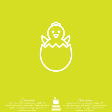 Paskalya tavuk simgesi