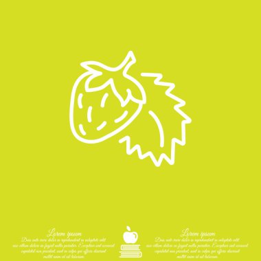 Çilek Web satırı simgesi