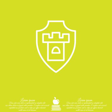 Kalkan Web satırı simgesi