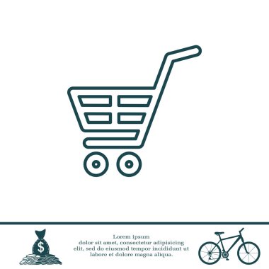 Alışveriş arabası simgesi