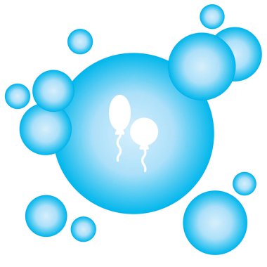 Web satırı simgesi. Balonlar