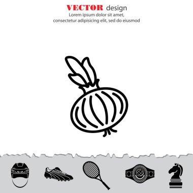 Soğan ampul web satırı simgesi