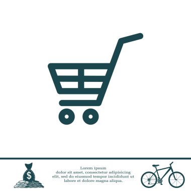 Alışveriş arabası simgesi