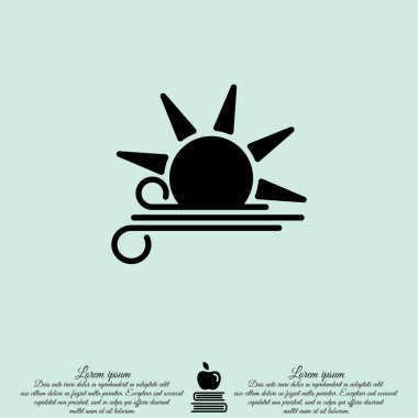 Hava durumu web simgesi