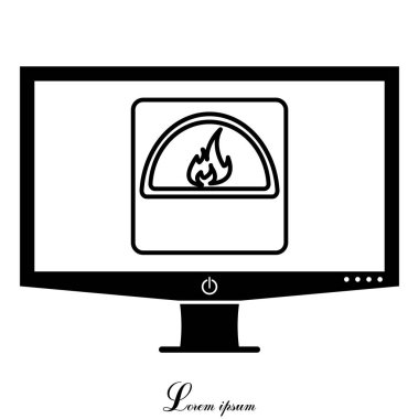 fırın satırı simgesi