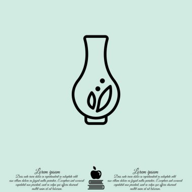 Vazo Web satırı simgesi