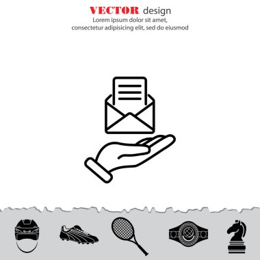 e-posta simgesi tasarım.