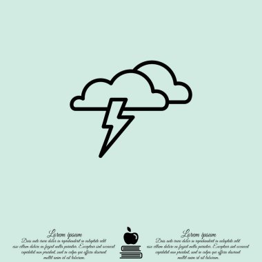 Thunderclouds Web simgesi