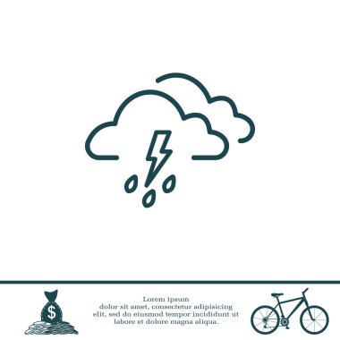 Bulut fırtına yıldırım