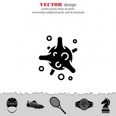 Bakteri, virüs simgesi